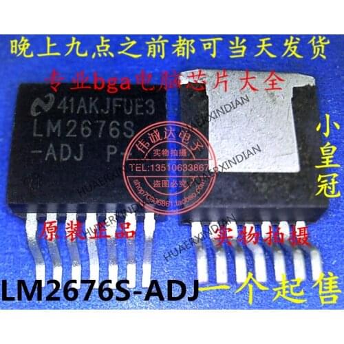 1Pieces New Original LM2676S-ADJ NS TO-263-7 In Stock Real Picture