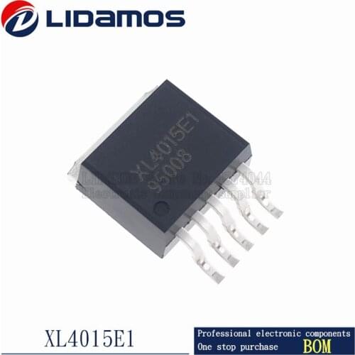 10Piece XL4015E1 XL4015 DC-DC 5A Output voltage 1.25V-32V Input voltage TO263-5 New Original