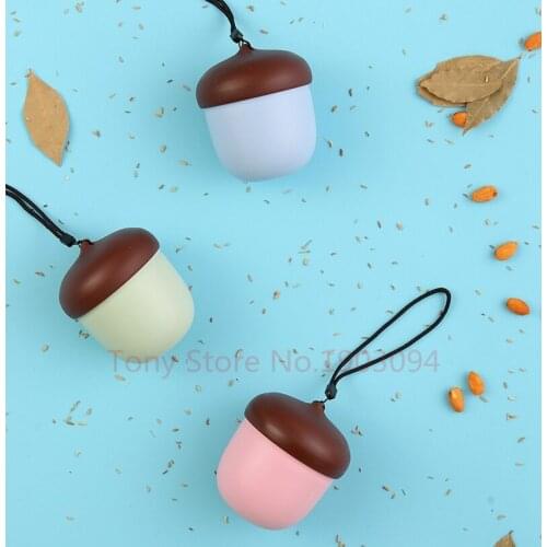 50pcs /Creative Tea Mug Cute Pineal Cup For Kids Portable Plastic Travel Mug With Tea Infuser Rope Kitchen Water Cup Drinkware