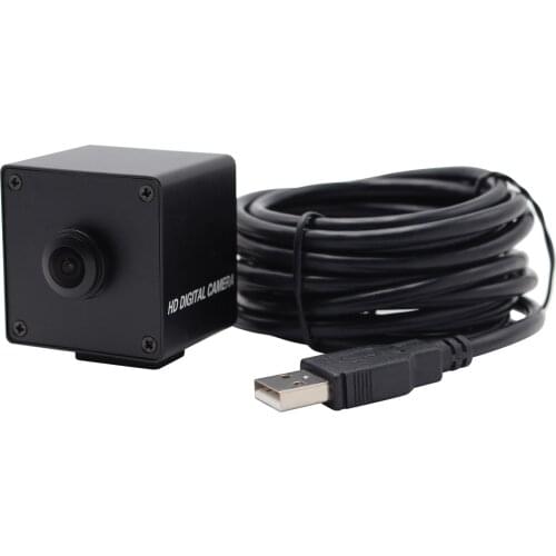 8MP USB Surveillance Webcam Sony IMX179 Wide Angle Fisheye Web Camera For Windows Linux Mac PC Computer Laptop Video Record