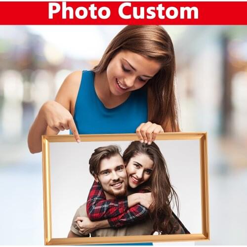 Abstract Canvas Painting Custom Boy Girl Poster Personalized Print Colorful Plants Livingroom Wall Art Pictures Unique Decor