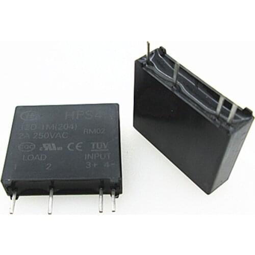 HOT NEW 12V relay HFS4-12D-1M HFS4 12D 1M HFS412D1M Solid state DC12V 12VDC 12V 2A 4PIN