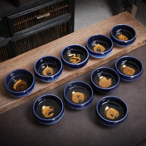 Ceramic Coffee Cup Porcelain Personal Single Pottery Tea Cups Drinkware Wine Water Mug Wholesale SET Kiln transformation process