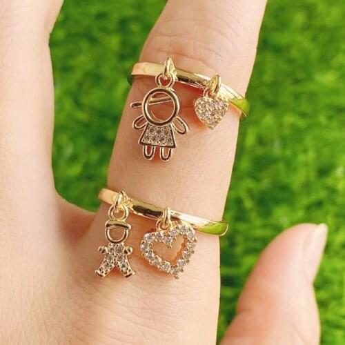 10Pcs Mix shape Zircon rings fashion jewelry rings accessories jewels for women zircon jewelry party Zircon ring