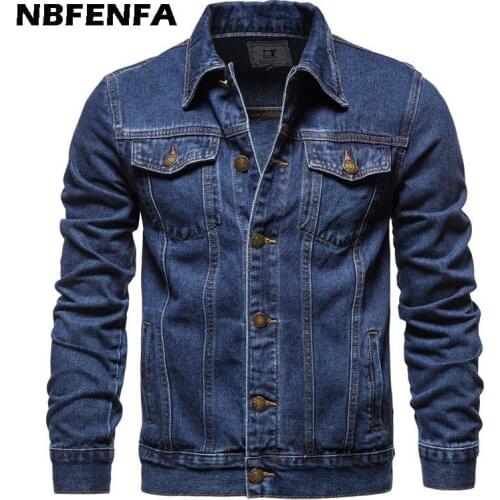 Men Jackets Jeans Coats Denim Windproof Male Outdoor Outwears Windbreaker Spring Autumn Jacket Fashion Mens Clothing Coat LX150