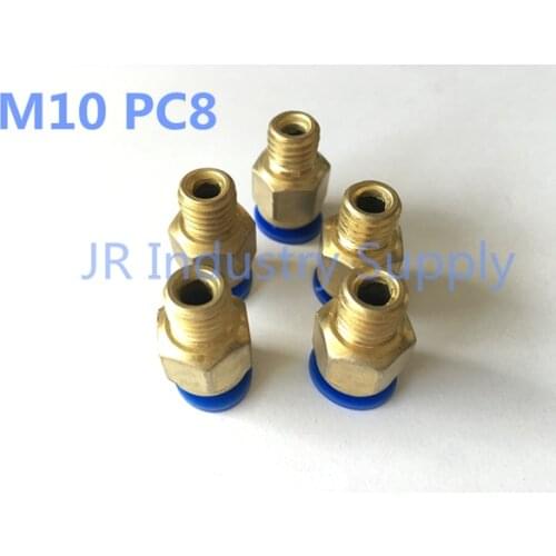 M10 PC8 Pneumatic quick joint 10pcs=1lot best quality