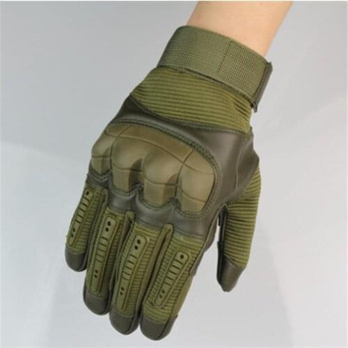 Dash Pard Tactical Military Outdoor Hard Knuckle Gloves Full Finger Motorcycle Gloves Army Gear Sport Shooting Hunting