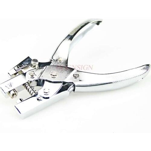 Metal retaining ring punching machine single hole punching machine manual punching machine pressure eyelet lanyard tag tag