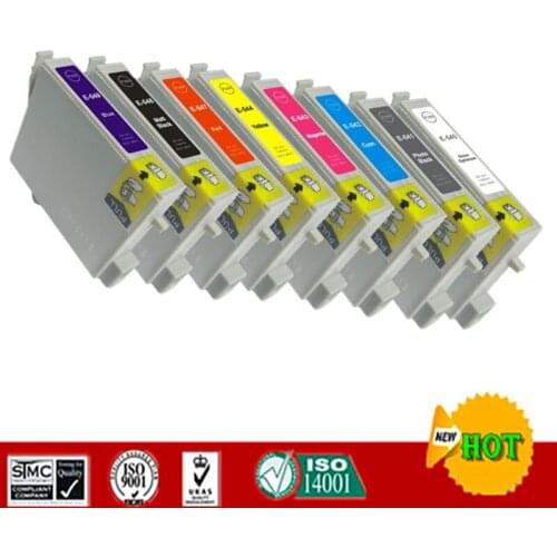 Compatible ink cartridge for T0540 - T0549 T0540 for Epson Stylus Photo R800 R1800 etc