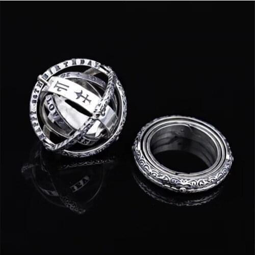 WWLB New Design Love Ring For Couple Universe Astronomical Sphere Ball Rings For Men Women Trendy Jewelry Gift Wholesale