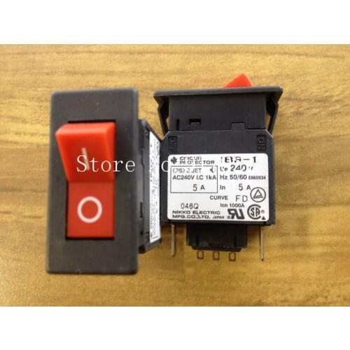 [ZOB] Japan NIKKO ELECTRIC Nikko ELECTRIC IBR-1 circuit breaker 5A240VAC --10PCS/LOT
