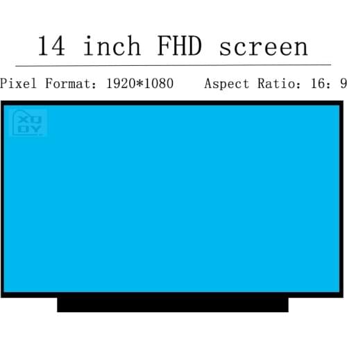 14" Slim LED matrix NV140FHM-N4H N48 N4K N3B N4B LM140LF2L LP140WFA-SPD1 SPF2 N140HCA-EAC EBC EAD laptop lcd screen panel FHD