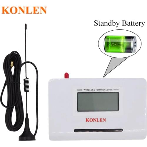 KONLEN Wireless GSM Fixed Gateway Terminal With Standby Battery Connect Home Office Desktop Phone Work With Sim Card