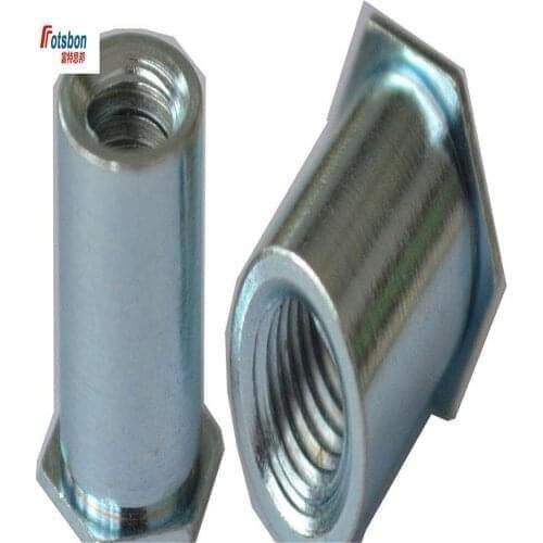 BSO4-6440-22 Blind Hole Threaded Standoffs Self Clinching Feigned Crimped Standoff Server Cabinet Sheet Metal Spacer PEM Rivet