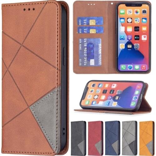 Flip Leather Magnetic Diamond Fashion Wallet Case For iPhone 12 Pro Max 11 Pro Max SE2020 X XS XR XS Max 8 Plus 7 Plus 6S Plus