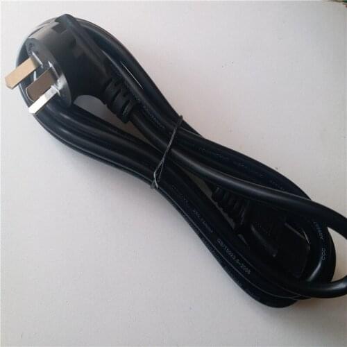 Power cable plug 3 pin 3*0.75 Power Cords AC Plug 250V 1.5/1.8/3/5m Power Cable Lead Cord for computer power Adapter