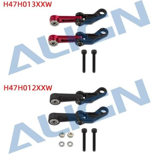 Align Trex 470L Plastic Control Arm Set H47H012XXW H47H013XXW Trex 470 Spare Parts RC Helicopter