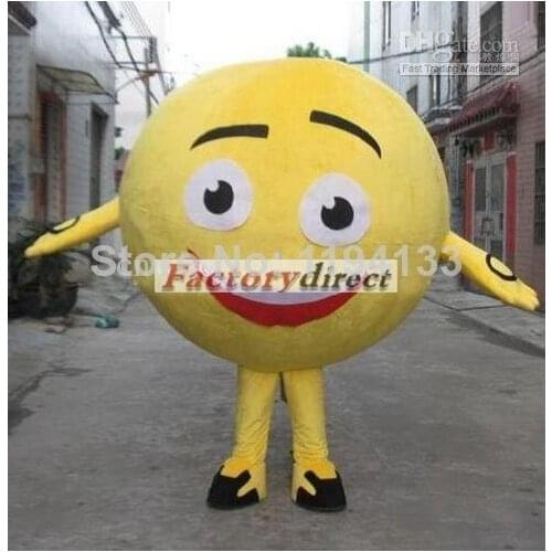 Pac Man mascot costumes for adults advertising mascot animal costume school mascot fancy party dress costumes