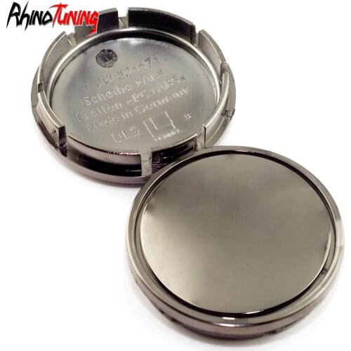 1Pc 56mm Rim Center Cover Car Accessories For #1J0601171 Styling New Product Chrome Black