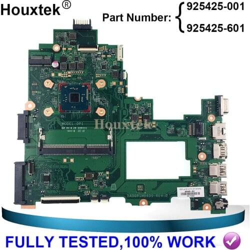 0P1 For HP 240 G6 14-BS Laptop motherboard DA00P1MB6D0 925425-601 925425-001 With SR2KN N3060 100% working well High quality