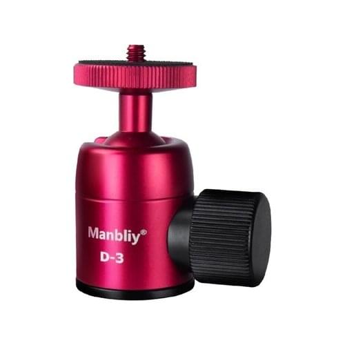 Mini BallHead 360 Swivel 1/4 Screw Tripod Ball Head Lock Knob for DSLR Camera Monopod Flash Light Stand Video Photo Accessories