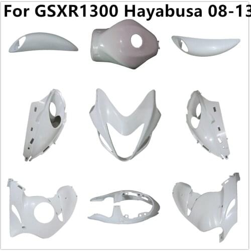 Motorcycle For Suzuki GSXR1300 HAYABUSA 2008 2009 2010 2011 2012 Bodywork Kit Fairing Injection Plastics Left right Components