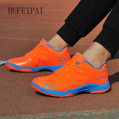 2020 unisexs volleyball shoes with non-slip sneakers lightweight black blue orange sneakers men Sport casual shoes