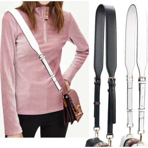 NEW Bag Strap Leather Women Handbag Belt Shoulder Bag Strap Replacement Accessory Parts Brand Design Female Adjustable