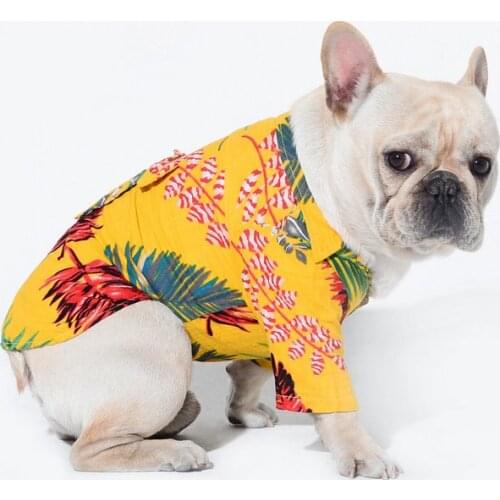 Dog Clothes for Small Dogs Thin Shirt for French Bulldog Clothing for Chihuahua Pug Outfit Dog Jacket Pet Costume Puppy Apparel