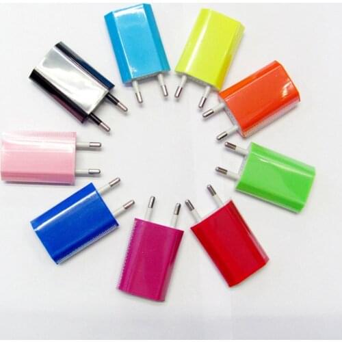 EU/US Plug USB Charger 5V 500mah AC Wall USB Home Travel Power Adapter For Apple For IPhone For Android Phone Charger