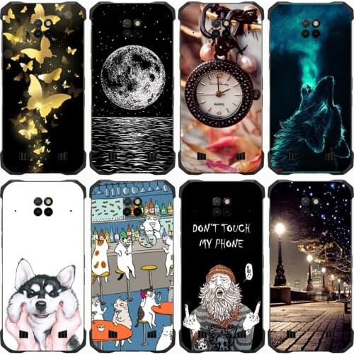 New TPU Silicon Coque Case for Doogee S88 Anti Skid Full Protective Cover for Doogee S88 Pro