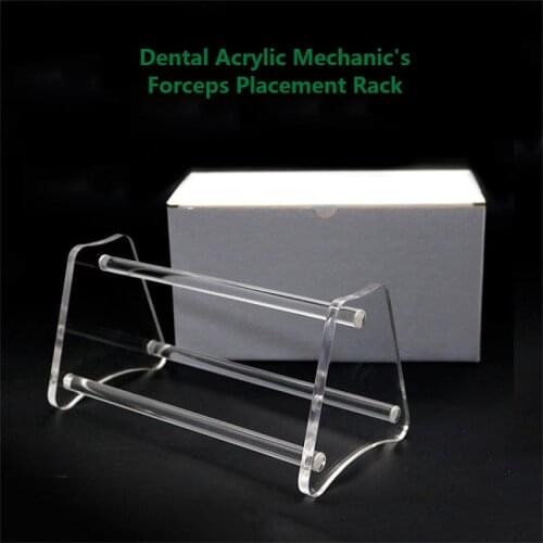 Dental Tool Pliers Acrylic Holder Orthodontic Forceps Rack