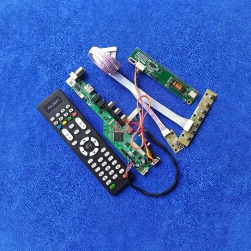1CCFL Kit Fit LTN156AT01/M156NWR1 1366*768 AV VGA USB HDMI-compatible 30Pin LVDS LCD screen drive controller board Signal Analog
