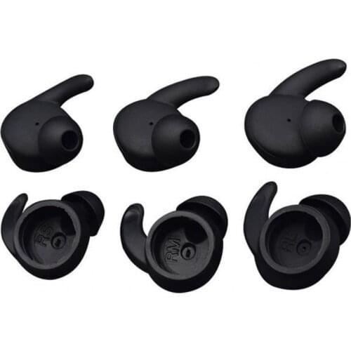 3 Pairs Silicone Earphone Protective Cover Ear Caps Replacement for HUAWEI AM61 Earphone Protective Cover Ear Caps Replacement f