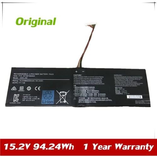7XINbox 15.2V 94.24Wh 6200mAh Original GAG-J40 541387460003 Battery For Gigabyte Aero14 V7 14-W-CF2 14-P64WV6 14 P64Wv7-De325Tb