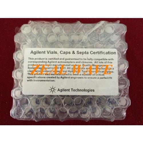 Agilent Sample Bottle Thread Wide Mouth Transparent Tape Writing 5182-0864 100 Pcs / Pack Set Promotion