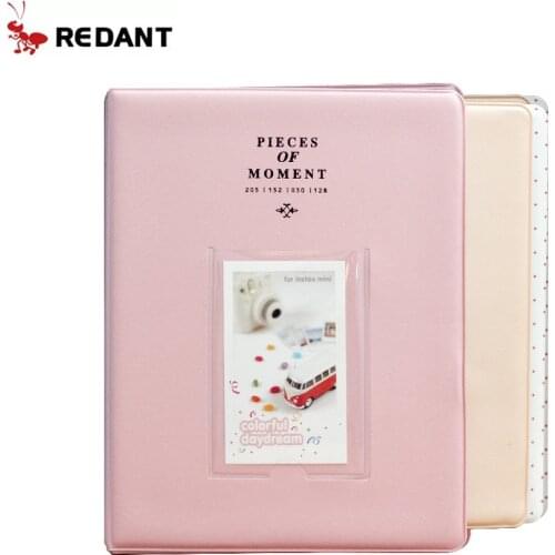 3 Inch 128 Pockets Photo Film Album Storage Book For FujiFilm Instax Mini 11 8 9 7s 50 90 Mini Film Paper Size