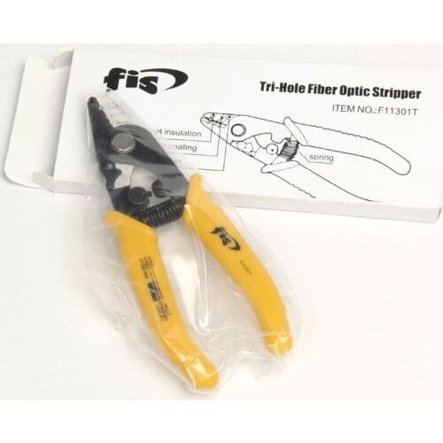 America FIS F11301T three Miller fiber pliers, fiber optic stripping pliers, stripping the coating of fiber stripping pliers