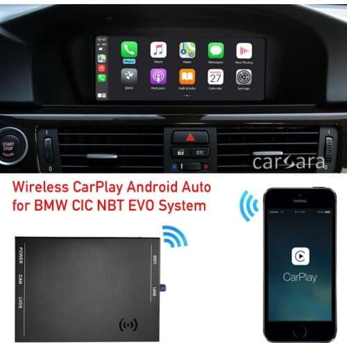 Wireless carplay module for bmw E90 E91 E92 E93 car DVD monitor apple airplay interface box android auto adapter interface WIFI