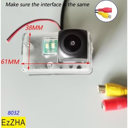 CCD Car Rear View Reverse Fisheye Camera Parking Backup Parking Assistance HD Camera Waterproof for Peugeot 206 207 307 SM 407