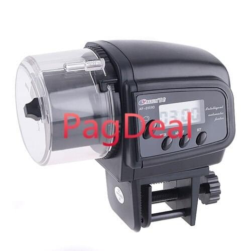 Digital LCD Automatic Auto Aquarium Tank Fish Food Feeder Timer Feeding