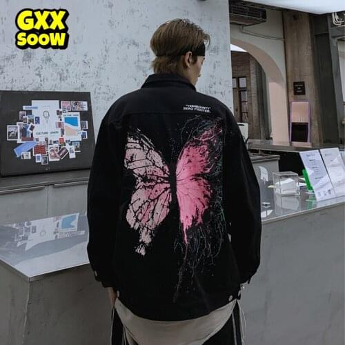 Мужские джинсовые куртки GXXSOOW China At AliExpress