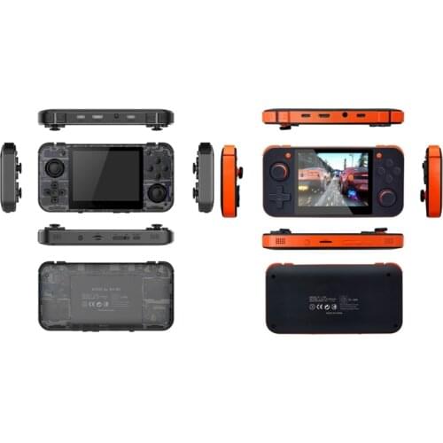 Upgraded Open Source Linux System RG350 Handheld Game Console with 3.5" IPS Screen,2500+ Games 128G for Game Players 50LA