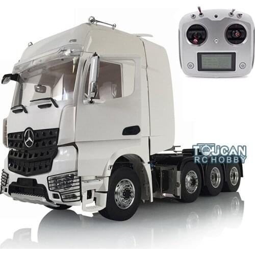 LESU 1/14 Metal Chassis Hercules Cabin for DIY 3363 RC Truck W/ Sound Radio Equipment Rack THZH0759-SMT3