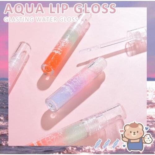 Women Makeup Waterproof Multifunction Lip Gloss Tint Dyeing Liquid Lipgloss Blusher Long Lasting Makeup Cosmetics TSLM1