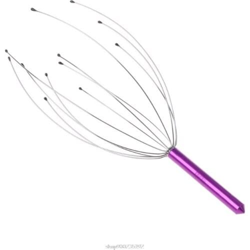New Hot Head Neck Scalp Massager Massage Tool Stress Relax Ja18 21 Dropship
