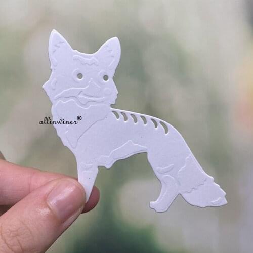 Big tail fox Metal Cutting Dies for DIY Scrapbooking Album Paper Cards Decorative Crafts Embossing Die Cuts