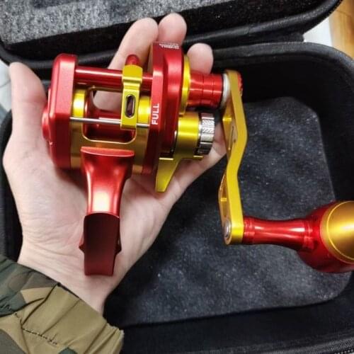 Sea Hunter starts down reel 2000hg3000hg jigging rod reel Ship fishing reel sleeve bearing spinning rod reel straight handle