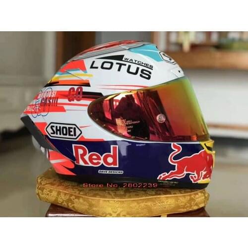 Full Face Motorcycle helmet X14 93 marquez LOTUSS RED Helmet helmet Riding Motocross Racing Motobike Helmet