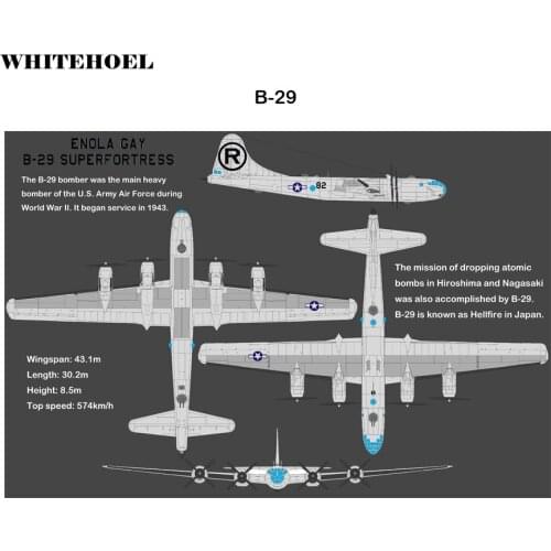 Wall Art Decorative Painting Modern Aircraft Aviation Picture B29 F35 Su57 Analysis Military Fans Wallpaper Military Photos